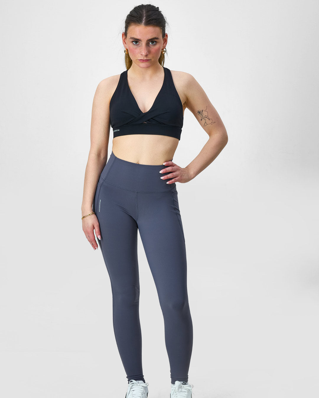 Blue Grey, leggings, yoga pants, activewear, fitness pants