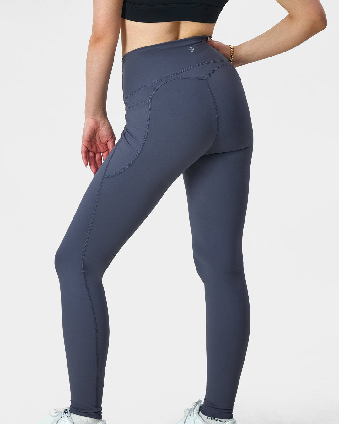 Blue Grey, leggings, yoga pants, activewear, fitness pants
